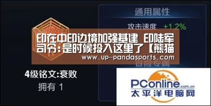 印在中印边境加强基建 印陆军司令:是时候投入这里了【熊猫】(图1) 熊猫
