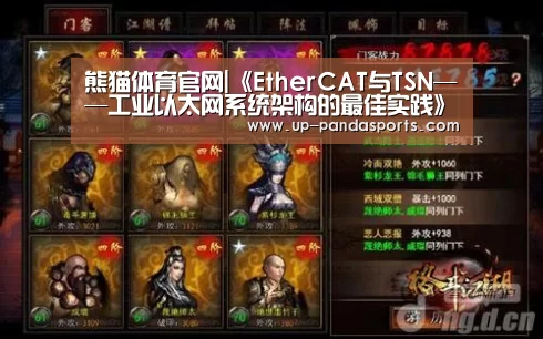 熊猫体育官网|《EtherCAT与TSN——工业以太网系统架构的最佳实践》白皮书中文版发布(图1) 熊猫体育官网